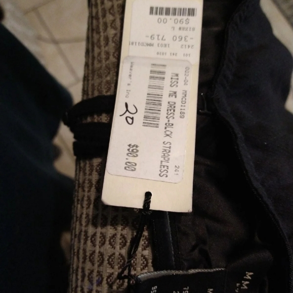 Black party dress by MM COUTURE - Picture 4 of 5